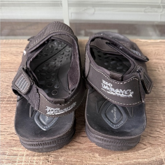 Men’s Black Sport Aqualetas Sandals Size 9 – Adjustable Straps, Comfort Sole ECU - Picture 5 of 8